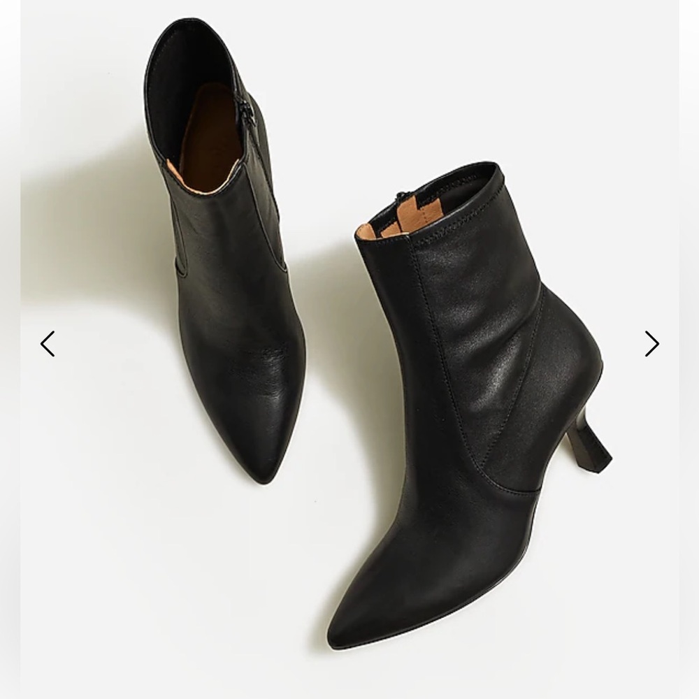 MADEWELL- Size 7 Black leather bootie